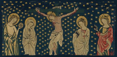Ristiinnaulitseminen, saksa, n. 1325-50. tekijältä Unbekannt