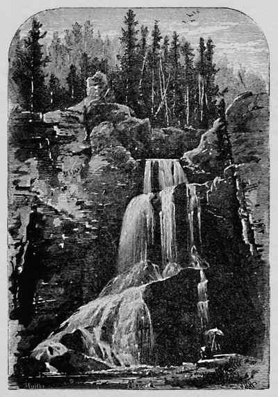 Crystal Falls, 1883 tekijältä Unbekannt