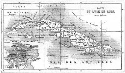 Kuuba, 1800-luku tekijältä Unbekannt
