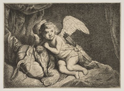 Cupid Resting copy.n.d. tekijältä Unbekannt