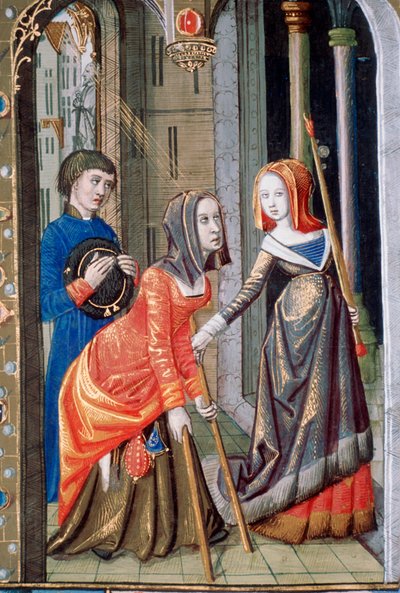 Hemiplegian parantuminen, 1400-luku tekijältä Unbekannt