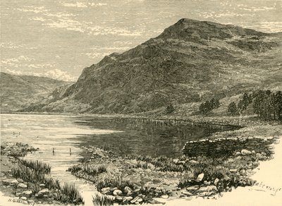 Cwm Buchan Lake ja Craig-Y-Saith, 1898. tekijältä Unbekannt