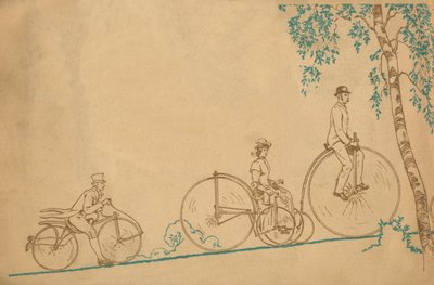 Pyöräily 1839-1939 takakansi, 1939 tekijältä Unbekannt