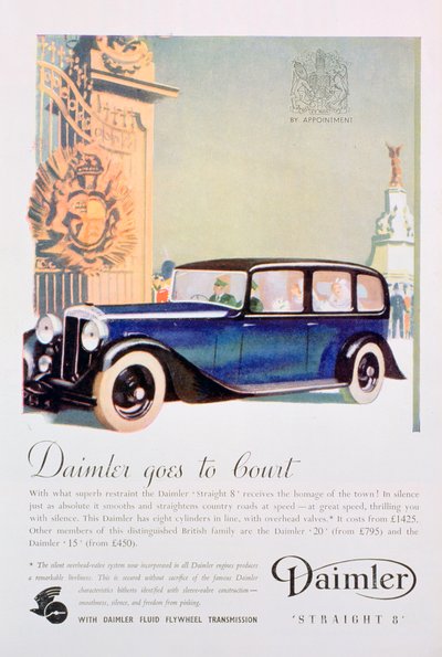Daimler Straight 8 -automainos, 1935 tekijältä Unbekannt