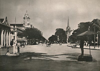 Dalhousie Street, Rangoon, 1900. tekijältä Unbekannt