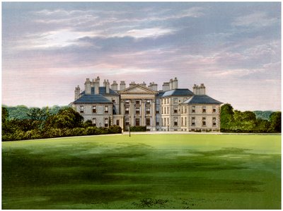 Dalkeith Palace, Edinburgh, Skotlanti, Buccleuchin herttuan koti, c1880 tekijältä Unbekannt