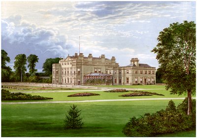 Dalton Hall, lähellä Beverleyä, Yorkshiressa, Lord Hothamin koti, vuodelta 1880 tekijältä Unbekannt