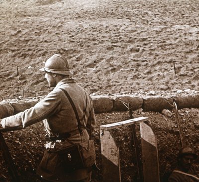 Damloup-akku, Verdun, Pohjois-Ranska, c1914-c1918 tekijältä Unbekannt