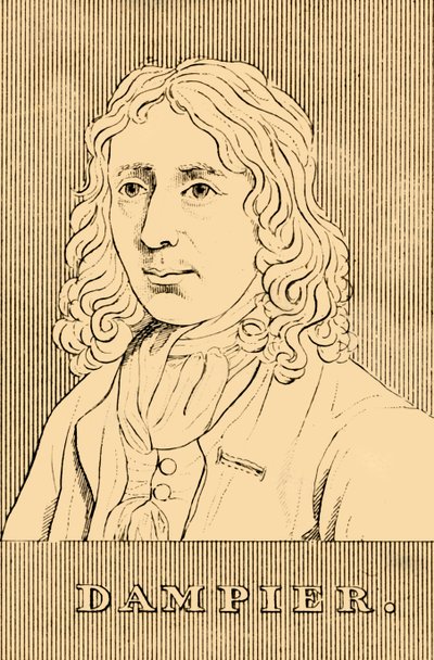 Dampier, 1651-1715, 1830. tekijältä Unbekannt