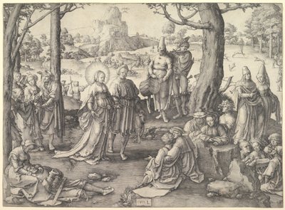 Pyhän Maria Magdaleenan tanssi, 1519. tekijältä Unbekannt