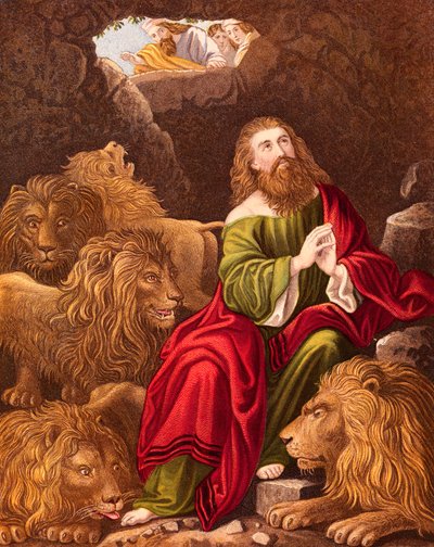 Daniel Lions luolassa tekijältä Unbekannt