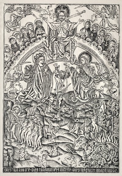 Viimeinen tuomio, n. 1490. tekijältä Unbekannt
