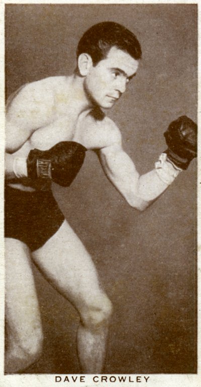 Dave Crowley, brittiläinen nyrkkeilijä, 1938 tekijältä Unbekannt