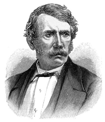 David Livingstone, 1800-luvun skotlantilainen lähetyssaarnaaja ja tutkimusmatkailija, 1900 tekijältä Unbekannt