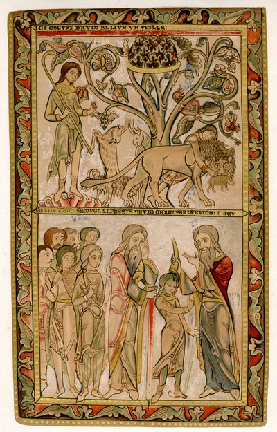 Daavid ja Samuel, 1121-1161 tekijältä Unbekannt