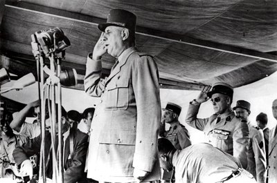De Gaulle Algeriassa, toukokuussa 1958 tekijältä Unbekannt