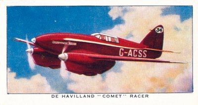 De Havilland Comet Racer, 1938 tekijältä Unbekannt