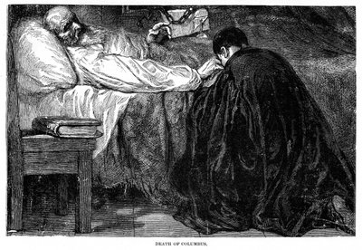 Kristoffer Kolumbuksen kuolema, 1506, 1872 tekijältä Unbekannt