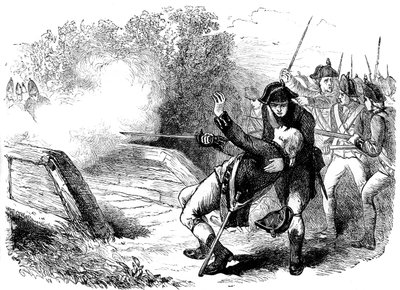 Isaac Davisin kuolema, 1775 c1880 tekijältä Unbekannt