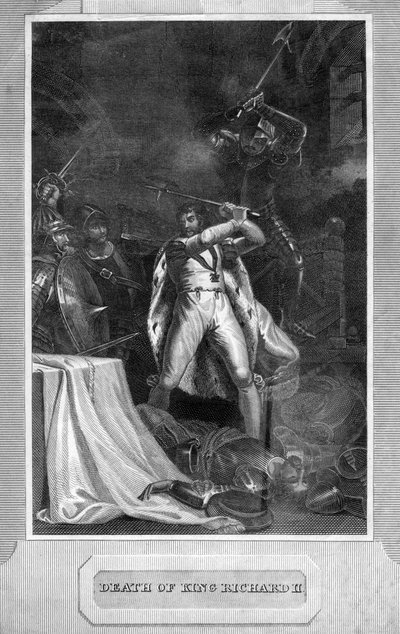 Kuningas Richard II:n kuolema 1400 tekijältä Unbekannt