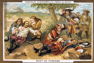 Marshall Turennen kuolema, 1675, 1800-luku tekijältä Unbekannt