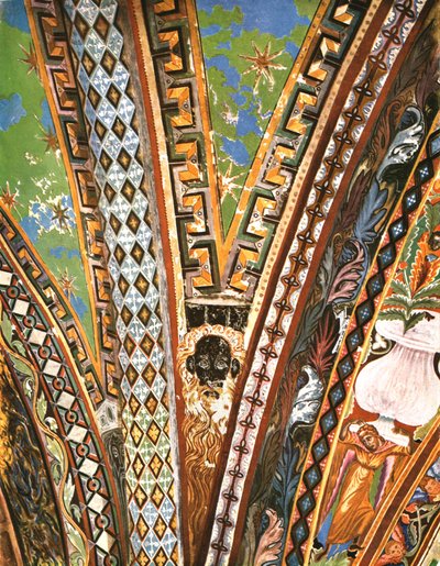 Pyhän Franciscuksen basilikan koristelu, Assisi, Italia, 1928. tekijältä Unbekannt