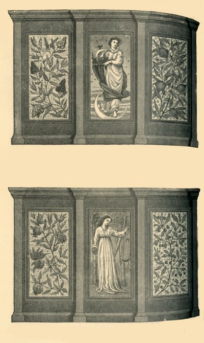 Länsiruokailuhuoneen koristeet, South Kensington Museum, c1865, 1881. tekijältä Unbekannt