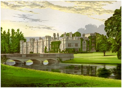 Deene Park, Northamptonshire, Cardiganin kreivitär, vuodelta 1880 tekijältä Unbekannt