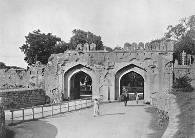 Delhi. Cashmere Gate, 1910. tekijältä Unbekannt