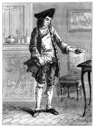 Kirjeen jakelu, 1800-luku tekijältä Unbekannt
