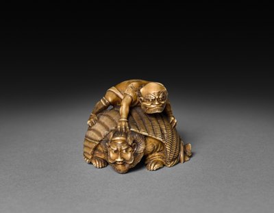 Demoni, joka peittää Shokin, 1800-luku. tekijältä Unbekannt