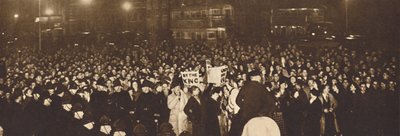 Mielenosoitus Whitehallissa, 10. joulukuuta 1936, 1937 tekijältä Unbekannt