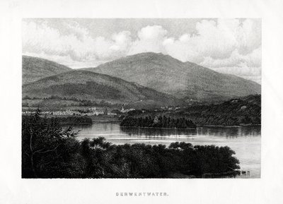 Derwentwater, Lake District, Cumbria, 1896 tekijältä Unbekannt