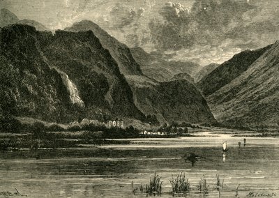 Derwentwater, Looking Towards Borrowdale, 1898. tekijältä Unbekannt