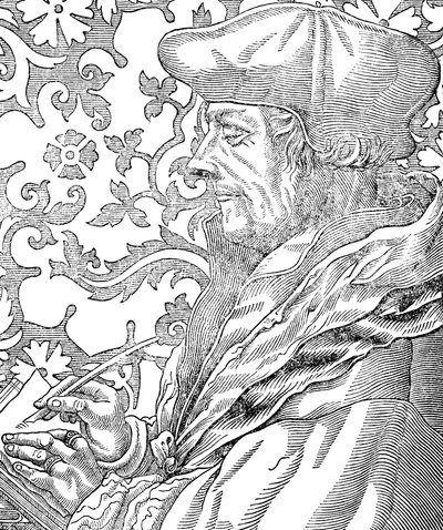 Desiderius Erasmus, 1400- ja 1500-luvulla hollantilainen humanisti ja tutkija, 1800-luku tekijältä Unbekannt