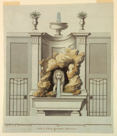 Suunnittelu Wall Fountain tekijältä Unbekannt