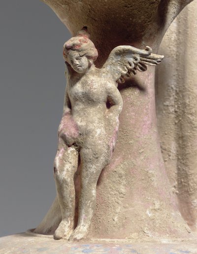 Yksityiskohta Canosan polychrome pottery oinochoe, Apulia, c. 3. vuosisadan alku eKr. (keraaminen) tekijältä Unbekannt