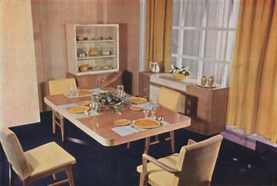 Ruokasaliryhmä linnunsilmävaahterassa, 1942. tekijältä Unbekannt