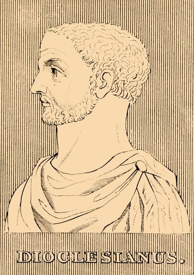 Dioclesianus, 244-311, 1830. tekijältä Unbekannt