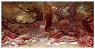 Dionysos ja Maenadit, 1901 tekijältä Unbekannt