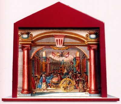Diorama: Vapaamuurarien Saksa Vapaamuurarien aarteiden temppeli, 1750 tekijältä Unbekannt