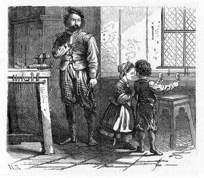 Teleskoopin periaatteen löytö, 1600-luku 1863 tekijältä Unbekannt