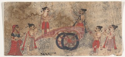 Disputations on a Chariot, 1650-60. tekijältä Unbekannt
