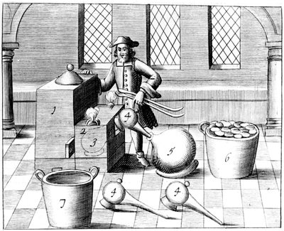 Typpihapon tislaus, 1683 tekijältä Unbekannt