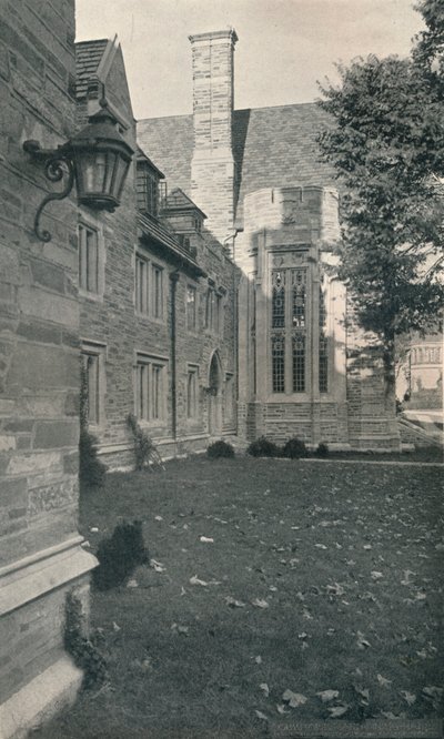 Asuntoloita ja ruokasali. Princetonin yliopisto, New Jersey, 1922 tekijältä Unbekannt