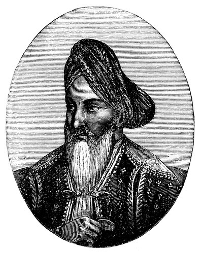 Dost Mohammad Khan 1793-1863 Afganistanin hallitsija, c1880 tekijältä Unbekannt
