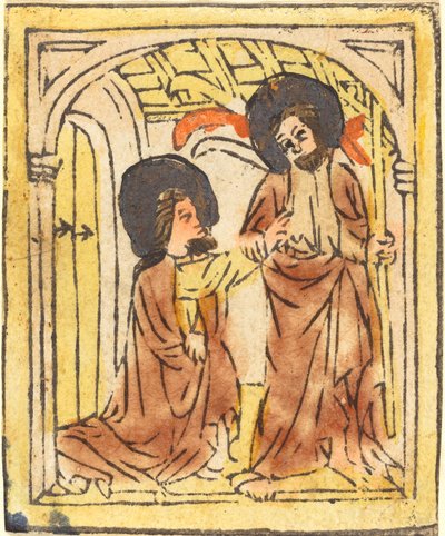 Epäilevä Thomas, c. 1460. tekijältä Unbekannt