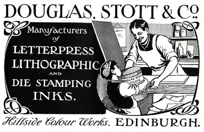Douglas Stott & Co:n mainos, 1910 tekijältä Unbekannt