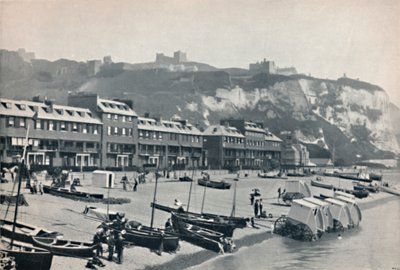 Dover - Paraati, joka näyttää Doverin linnan, 1895 tekijältä Unbekannt