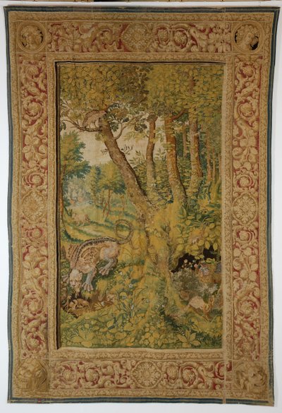 Lohikäärme syö munia Tapestry, 1600-luvun puoliväli. tekijältä Unbekannt